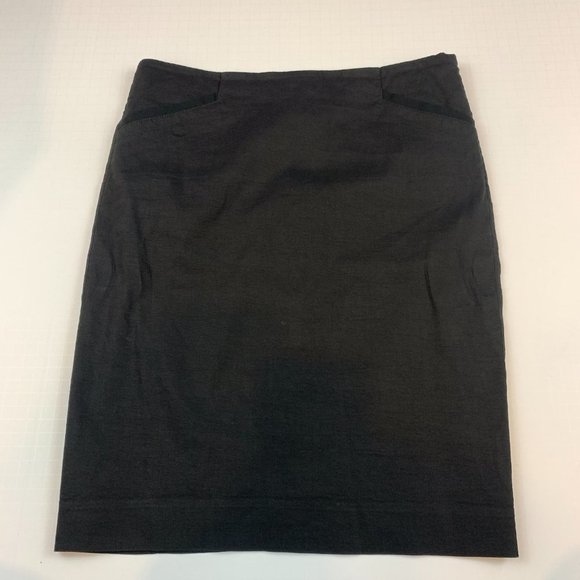 Bebe Black Pencil Skirt with Pockets, size 8 - Picture 2 of 14